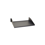 Black Box It Rackmount Shelf - Fixed, 2u, 19", 12.21"d, 2-point Mounting, 100-lb. Capacity (RMTS00)