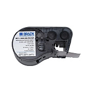 Bridgetek Solutions Mseries B595 Wht/rd 1.0 In X 25 Ft (MC11000595RDWT)