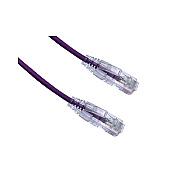 Axiom 80ft Cat6a Bendnflex Cab (purple) (C6ABFSBP80AX)