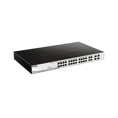 D-Link Dgs-1210 28-port Gigabit Smart Managed Poe Switch (DGS121028MP)