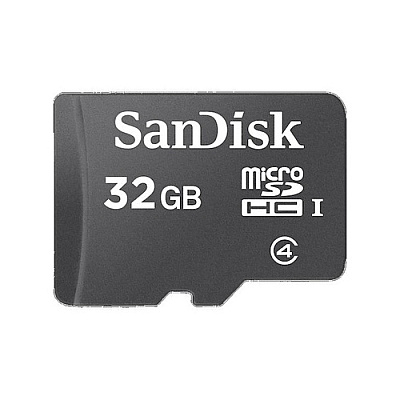 SanDisk 32gb Microsd High Capacity Card (SDSDQ032GA46A)