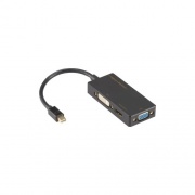 SIIG Port To 4k Hdmi/dvi/vga 3 In 1 Adapter (LBCD0014S1)