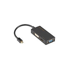 SIIG Mini Dpto Hdmi/dvi/vga 3in1 Adapter (LBCD0014S1)