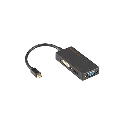 SIIG Mini Dpto Hdmi/dvi/vga 3in1 Adapter (LBCD0014S1)
