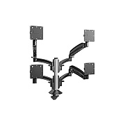 Chief Manufacturing K1 Clmn Mnt 4 Disp Dual 2l Arms, Blk (K1C420B)