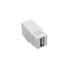 Tripp Lite Usb Panel Mount Coupler Keystone Jack (U060000KPWH)