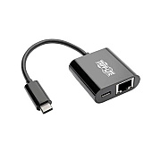 Tripp Lite Usb C To Gigabit Adapter W/ Pd Charging (U43606NGBC)