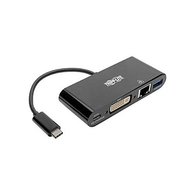 Tripp Lite Usb C To Dvi Multiport Adapter Dock (U44406NDGUBC)