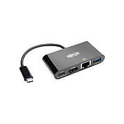 Tripp Lite Usb C To Hdmi Multiport Adapter Dock 4k (U44406NH4GUBC)