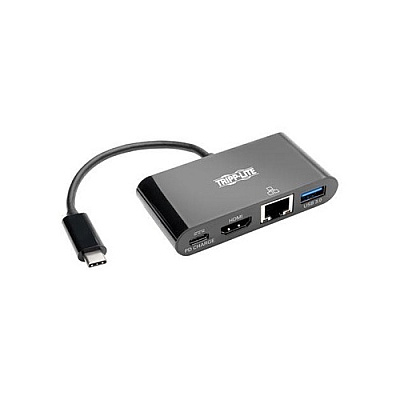 Tripp Lite Usb C To Hdmi Multiport Adapter Dock 4k (U44406NH4GUBC)