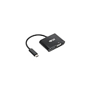 Tripp Lite Usb C To Vga Adapter W/pd Charging 1080p (U44406NVBC)
