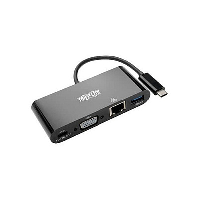 Tripp Lite Usb C To Vga Multiport Adapter Dock (U44406NVGUBC)