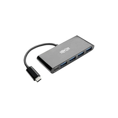 Tripp Lite Usb C Hub Adapter 4x Usb-a & Usb-c Black (U4600044ABC)