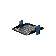 Rack Solutions Configurable Relay Rack Shelf - 20in (2USHL020FULL20S)