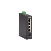 Black Box Gigabit Ethernet (1000-mbps) Extreme Temperature Switch - (4) 10/100/1000-mbps Copper Rj45, (1) Sfp, Gsa, Taa (LIG401A)