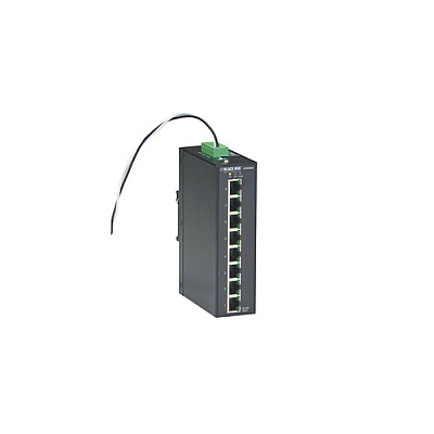 Black Box Gigabit Ethernet (1000-mbps) Extreme Temperature Poe+ Switch - (8) 10/100/1000-mbps Copper Rj45 Poe+, Gsa, Taa (LPH008AR2)