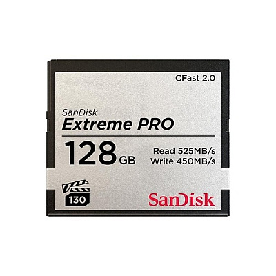 SanDisk Extreme Pro Cfast 2.0, 128gb (SDCFSP128GA46D)