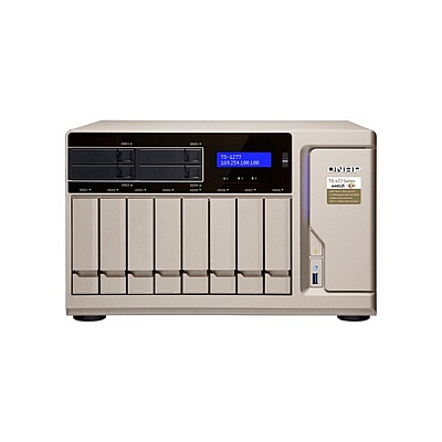 QNap 12 Bay (8+4) Amd 5 1600 6 3.2ghz, 8gb (TS127716008GUS)