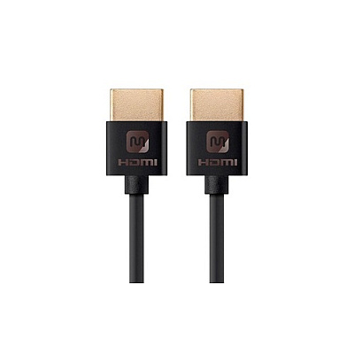 Monoprice Slim Hdmi Cable_ 1ft Black (13576)
