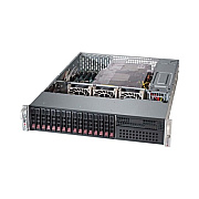 Supermicro Computer Black 2u Sc213 Chassis W/ Sas3 Bpn, (213ACR1K23LPB)