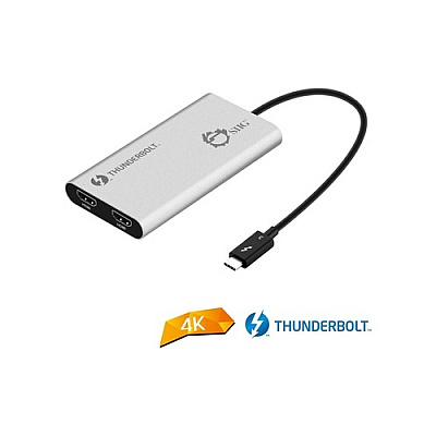 SIIG Thunderbolt V3 To Dual Hdmi Adapter (JUTB0114S1)