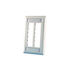 Leviton Fp,tj,6hole,sg,pc,fg Wht (40300545)