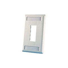Leviton Fp,tj,2hole,sg,pc,fg Wht (40300548)