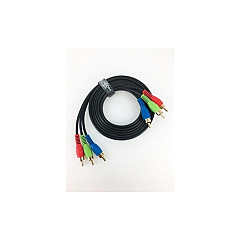 Axiom 3-rca Component Video Cable 6ft (3RCACVMM06AX)