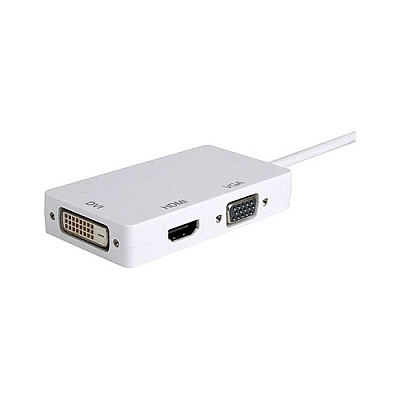 Axiom Displayport - Hdmi/vga/dvi Adapter (3N1DP2HVDAX)