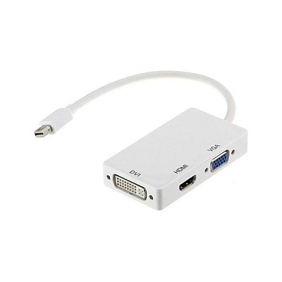 Axiom 3-in-1 Mdp To Hdmi/vga/dvi Adapter (3N1MDP2HVDAX)