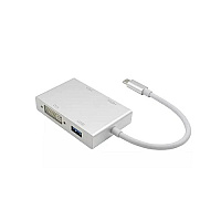 Axiom Usb-c To Hdmi/vga/dvi/usb Adapter (4N1USBCHVDUAX)