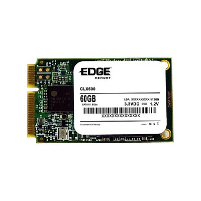 Edge Memory 60gb Clx600 Msata Ssd - Sata 6gb/s (PE254551)