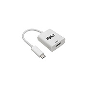 Tripp Lite Usb C To Hdmi 4k Adapter M/f White 6in (U44406NHD4K6W)
