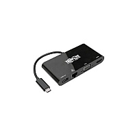Tripp Lite Usb C Dock Station 4k Hdmi Vga Gbe Usb-a (U44406NHV4GUB)