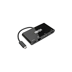 Tripp Lite Usb C Dock Station 4k Hdmi Vga Gbe Usb-a (U44406NHV4GUB)
