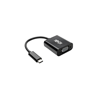 Tripp Lite Usb C To Vga Adapter 1080p M/f Black (U44406NVBAM)
