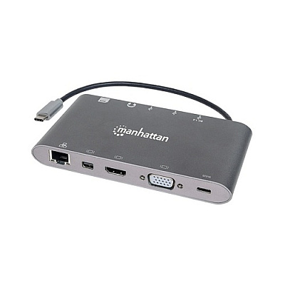 Manhattan - Strategic Usb-c To 7-in-1 Docking (152808)
