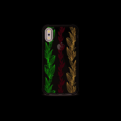 Centon Electronics Otm Essentials Iphone X Clear Rugged Edg (OPSPFLR06)