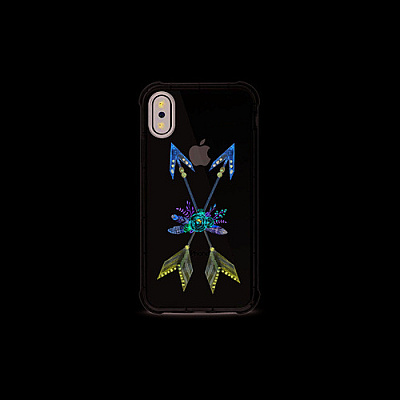 Centon Electronics Otm Essentials Iphone X Clear Rugged Edg (OPSPZ037B)