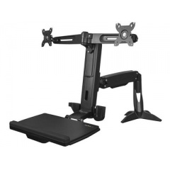 Startech.Com Sit Stand Dual Monitor Arm - Desk Mount (ARMSTSCP2)
