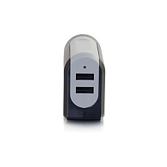 C2G 2 Port Usb Wall Charger Ac To Usb 5v4.8a (20276)