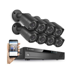 Amcrest Industries Amcrest 1080n-lite 16ch Kit W/8 X 720p B (AMDVTENL16-8B-B)