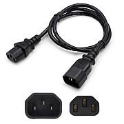 Add-On 6ft C14/c13 14awg Power Extension Cbl (ADDC132C14AWG6FT)