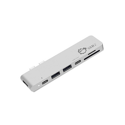 SIIG Thunderbolt 3 Usb-c Hub Hdmi With Card R (JUTB0412S1)