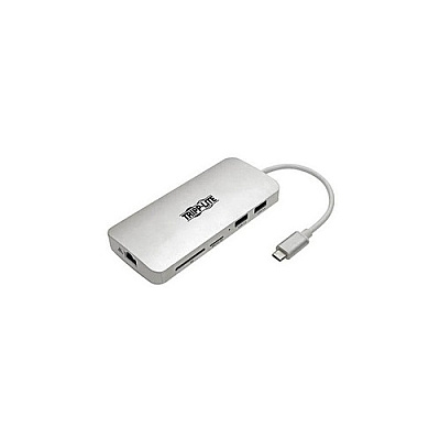 Tripp Lite Usb C Dock Station Hub Hdmi Mem Card Gbe (U442DOCK11S)