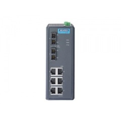 B+B Smartworx 6g+2g Mm Unmanaged Ethernet Switch W/ Wi (EKI-2728MI-BE)