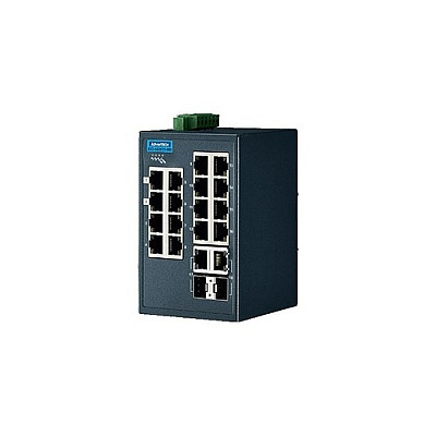 B+B Smartworx 16fe+2g Ind. Switch With Modbus Tcp/ip, (EKI5626CIMBAE)