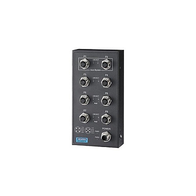 B+B Smartworx En50155 8xm12 Unmanaged Switch W/ Poe (EKI6528TPIAE)