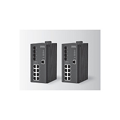 B+B Smartworx 8fe + 4sfp Port Managed Ethernet Switch (EKI7712E4FBE)