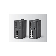 B+B Smartworx 8fe + 4sfp Managed Ethernet Switch Wide (EKI7712E4FIBE)